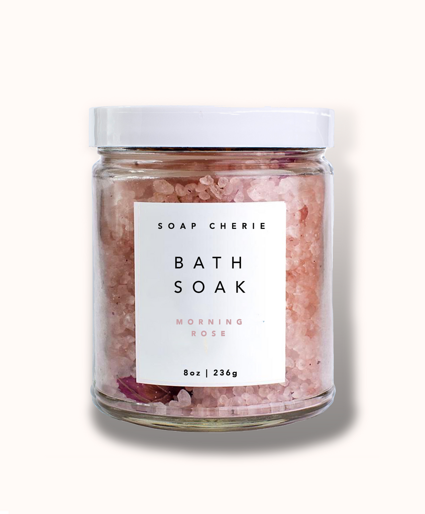 Bath Soak - Morning Rose Clay